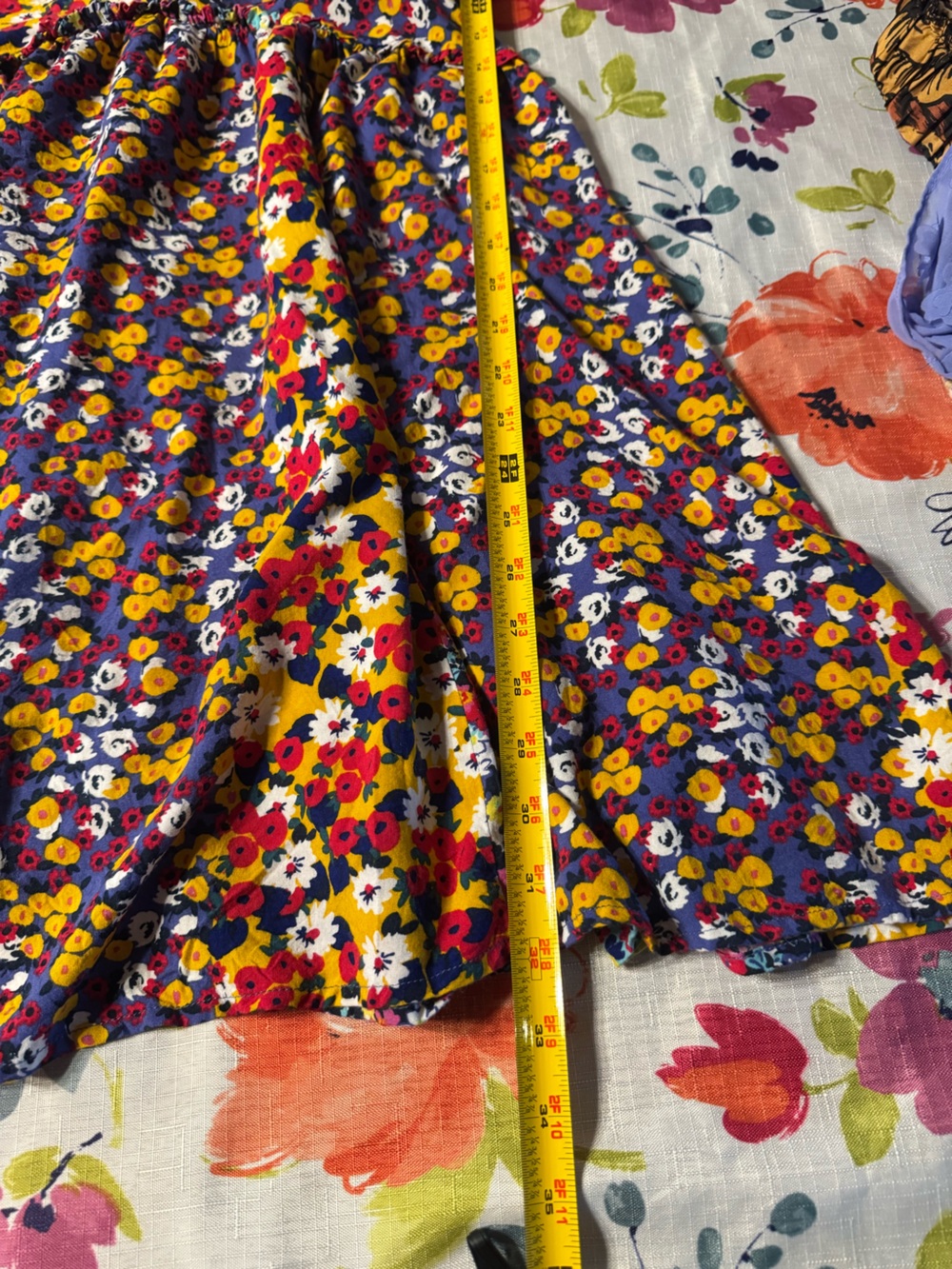 Patrons of Peace Malibu Dress M Floral Babydoll Mini Dress Western Boho C1 - Picture 13 of 15